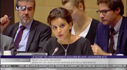 TRAVAUX ASSEMBLEE 14E LEGISLATURE : Projet de loi de finances pour 2016 : mission enseignement scolaire