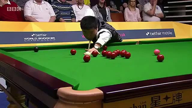 Ding Junhui 131 vs Alan McManus - World Snooker Championship 2015