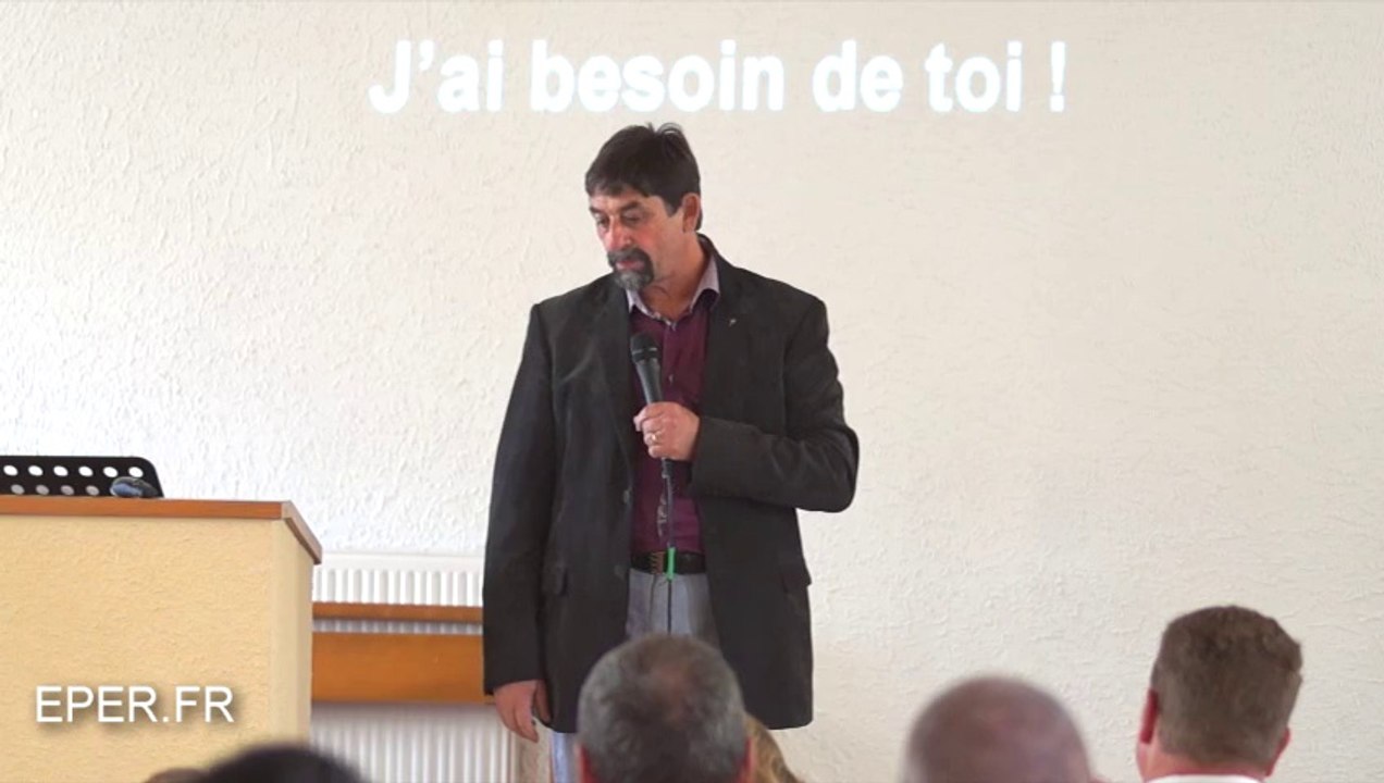 prédication:BESOIN DE TOI, message de Bernard et Danièle DELEPINE