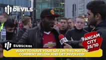 Two Points Dropped! _ Manchester United 0-0 Manchester City _ FANCAM