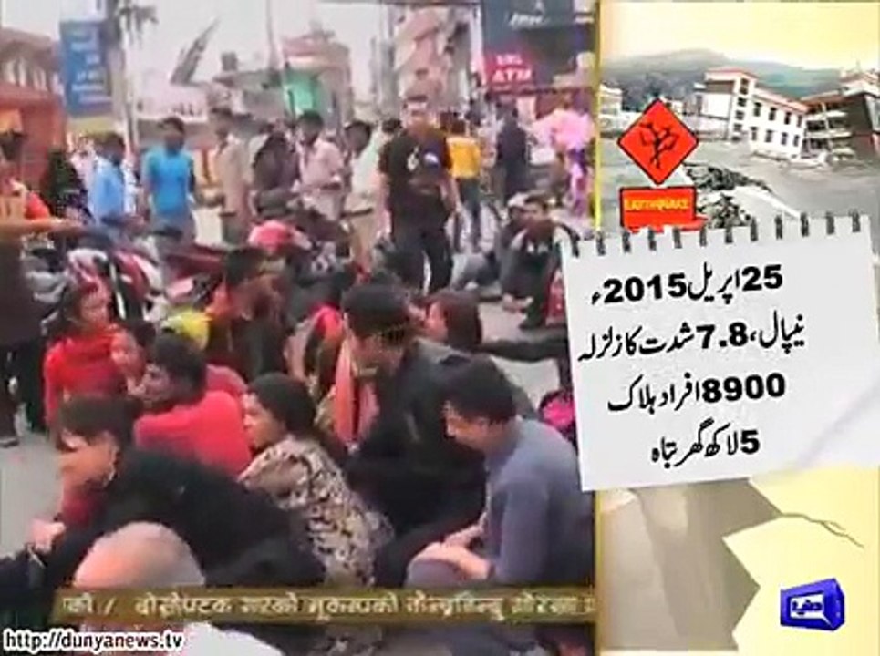 Report on world's strongest earthquake.