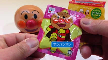 Anpanman Baikinman head separated アンパンマン バイキンマン ふりかけケース