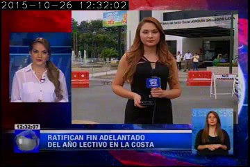 Año lectivo en la región costa