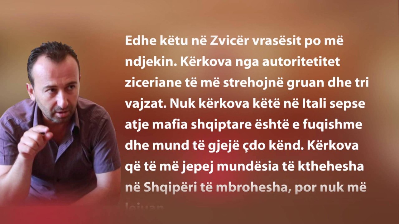 Report TV - Dritan Zaganji rrëfehet për Corriere Della Sera, duan të më vrasin
