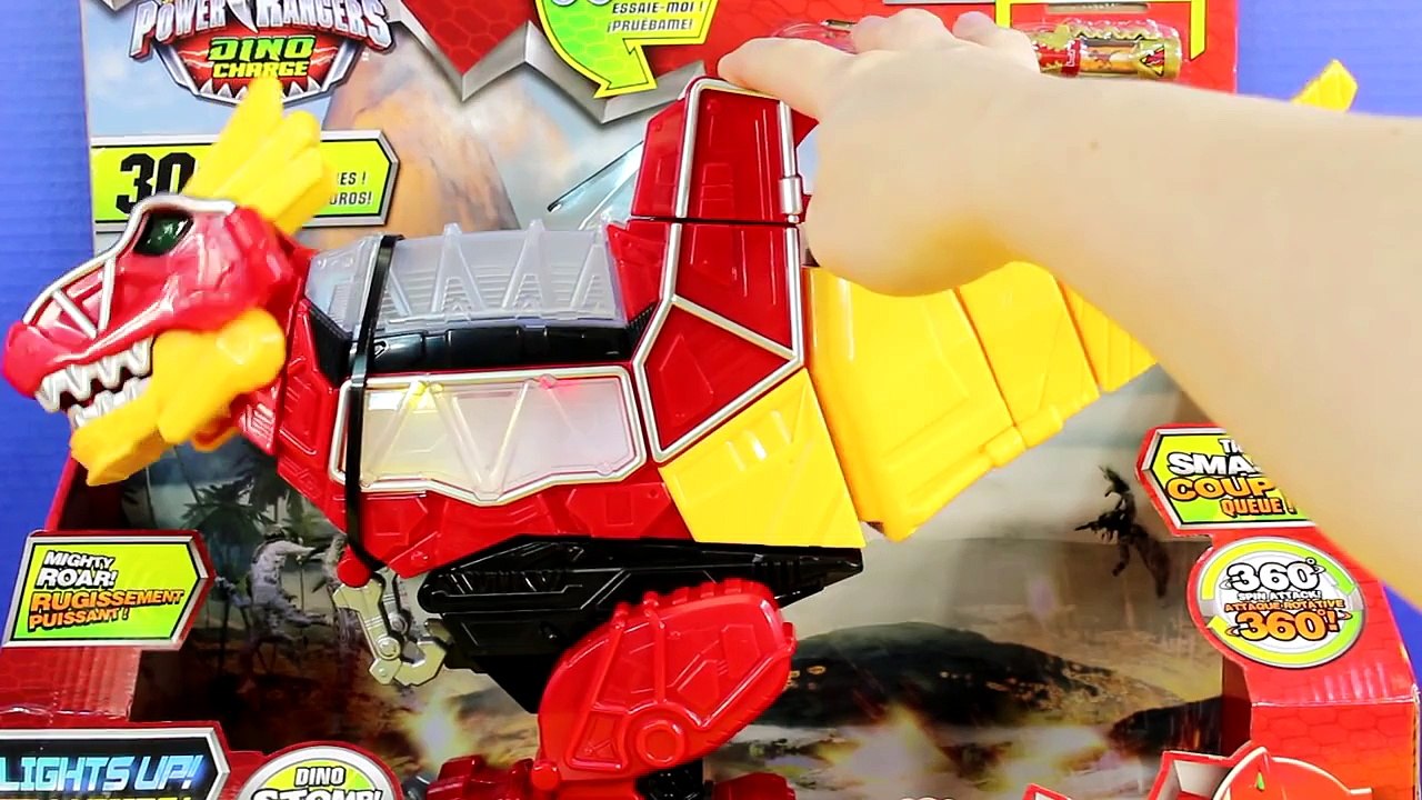 Power Rangers DIno Charge Rumble And Roar T Rex Zord Battles Imaginext Rita Repulsa & Gold