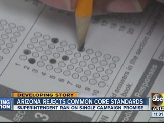 Arizona rejects common core standards