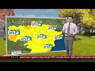 THỜI TIẾT | 6H30 - 06/10/2015