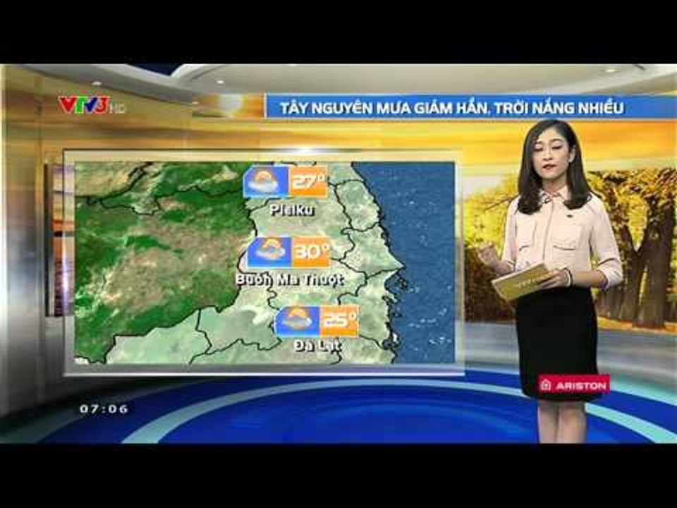 THỜI TIẾT | 7H - 06/10/2015
