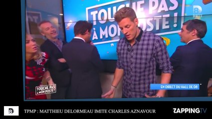 Matthieu Delormeau imite à la perfection Charles Aznavour