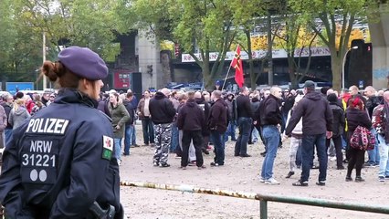 Thousands mobilise against far-right rally in Cologne