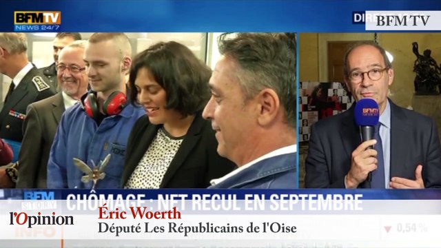 TextO’ : Chiffres du chômage - Eric Woerth : C'est un échec total (...) le chômage de masse est une caractéristique française.