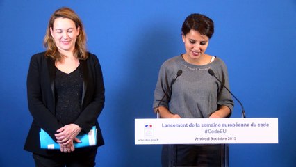 Lancement de la semaine européenne du code : discours de