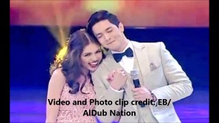 AlDub sings God Gave Me You in Philippine Arena