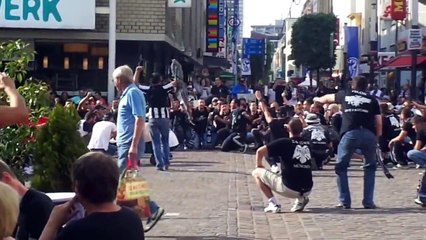 PAOK Fans in Gelsenkirchen