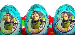 Toy Story Movie Surprise Eggs Play-Doh Dippin Dots  Buzz Lightyear Chocolate Surprise Toys FluffyJet [Full Episode]