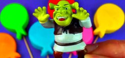 Balloons Play-Doh Surprise Eggs Cars 2 Maya the Bee Thomas Tank Engine Smurfs Shrek Toys FluffyJet [Full Episode]