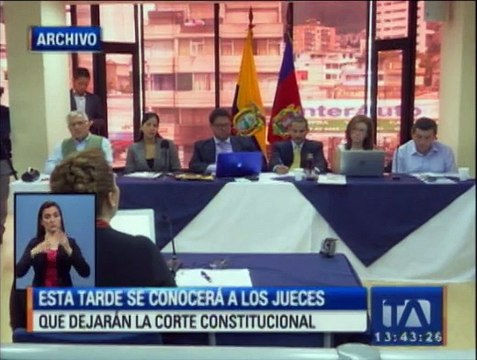 Hoy se conocerán los tres nuevos jueces de la Corte Constitucional