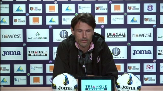 La Conf' de presse de Dominique Arribagé avant TFC/Auxerre