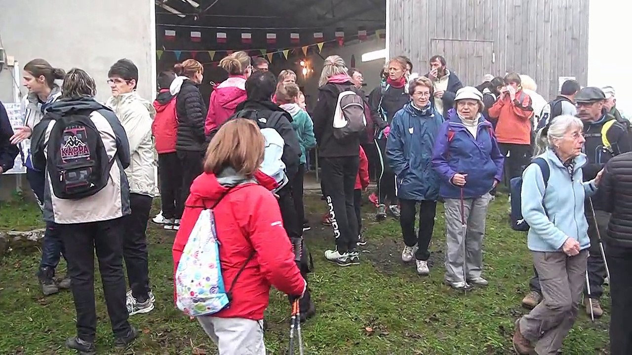 Journée des randonneurs de Montchanson Octobre 2015
