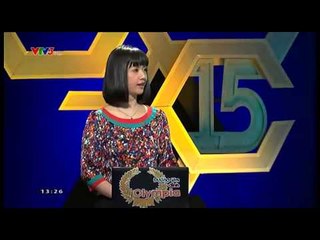 ĐƯỜNG LÊN ĐỈNH OLYMPIA: TUẦN 2 - THÁNG 3 - QUÝ 2 - 11/1/2015