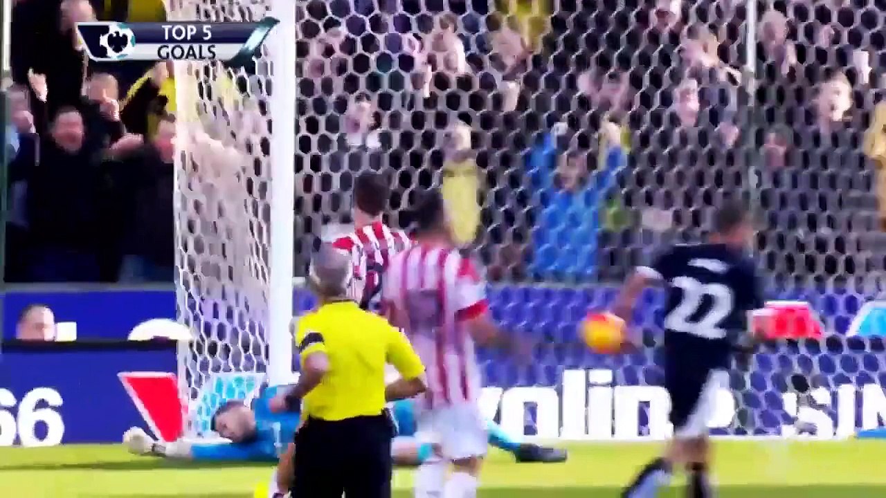 Top 5 Goals in Round 10 of Barclay Premium League 2015