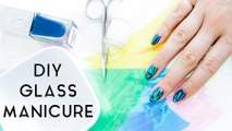 DIY the Hottest Nail Trend on the Internet: The Glass Manicure