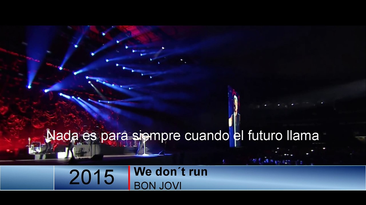 BON JOVI WE DONT RUN subtitulado