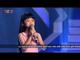 Vietnam's Got Talent 2014: Vòng bán kết 2 - Bé Minh Thư hát ca khúc Thành Thị [FULL HD]
