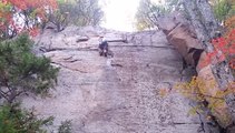 Rock Climber Falls From Cliff | Losing Grip