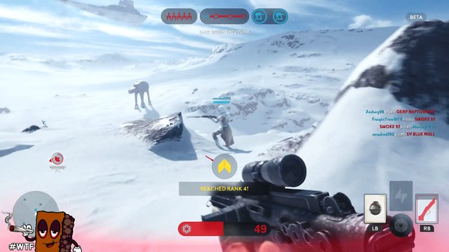 NEW STAR WARS BATTLEFRONT BETA GAMEPLAY GOING HAM ON FOOLS (TRYING THE GAME OUT)