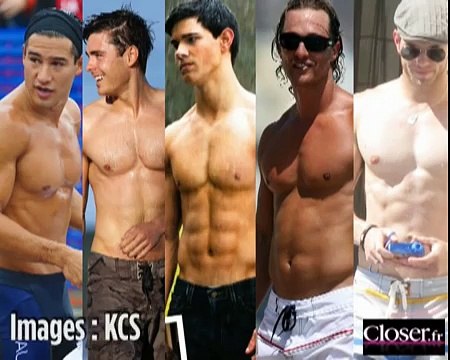 Découvrez les 5 plus beaux corps masculins de l'été !