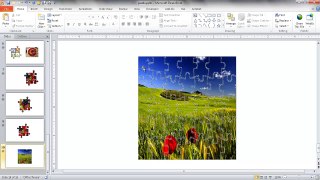 Create a JigSaw Puzzle Image in PowerPoint