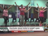 Cheerleader alumni invited to Cardinals game