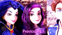 Descendants Mal & Ben Have Magic Spell Trouble! With Descendants Evie, Jay, Carlos & Froze
