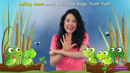 Five Green and Speckled Frogs | Mother Goose Club Playhouse Kids Video