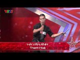 Vietnam's Got Talent 2014: Hà Văn Anh múa côn nhị khúc - Tập 2 - Ngày 05/10/2014
