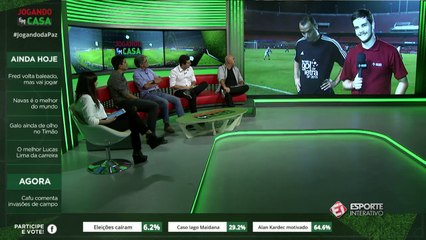 Cafu critica invasão de campo