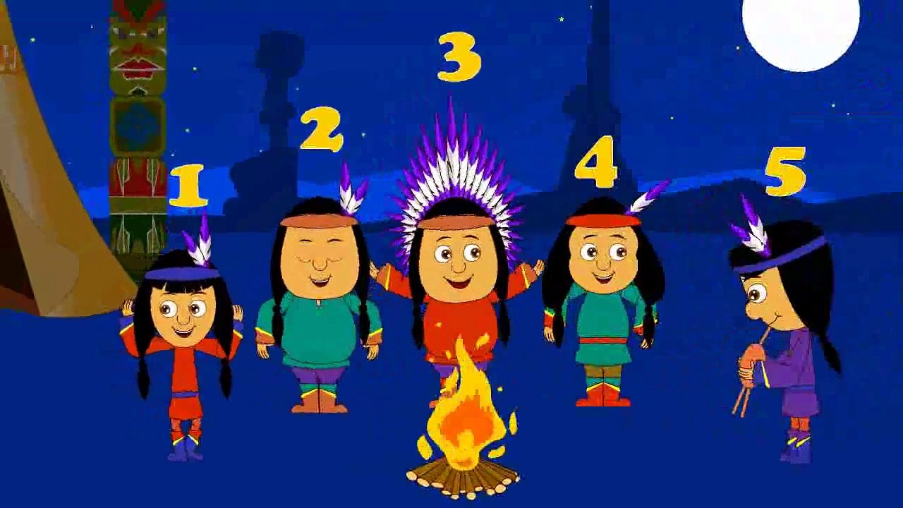 Ten Little Indians | Nursery Rhymes | Popular Nursery Rhymes by KidsCamp