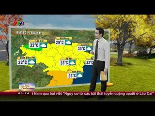 THỜI TIẾT | 6H30 - 20/09/2015