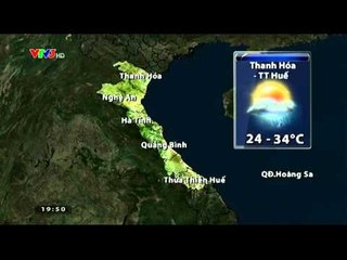 THỜI TIẾT | 19H45 - 18/09/2015