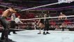 WWE RAW: Daniel Bryan and Roman Reigns vs. Seth Rollins, Big Show, Kane and J.J Security - HQ-Video
