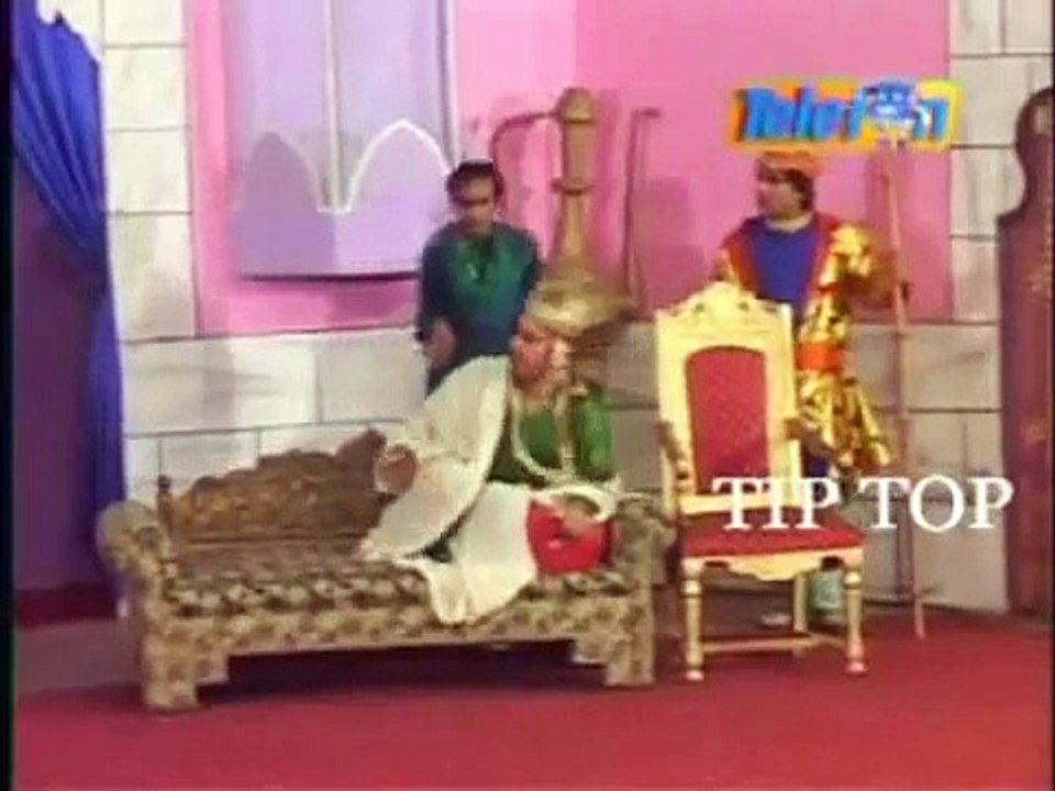 Pakistani comedy stage show kingOking new full stage drama clip