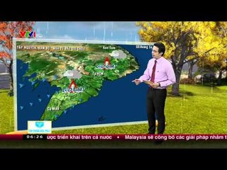 THỜI TIẾT | 6H30 - 13/09/2015