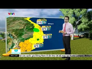 THỜI TIẾT | 6H30 - 12/09/2015