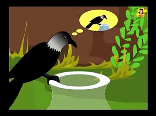 Short moral stories for kids - The thirsty crow - video Dailymotion