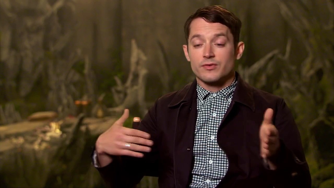 The Last Witch Hunter Interview - Elijah Wood (2015) - Vin Diesel , Rose Leslie Movie HD