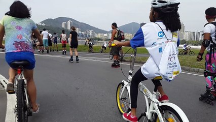 Pedal Matinal. Um Dia sem Carro. Aterro do Flamengo