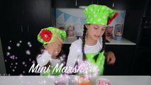 MARSHMALLOW FLOWER POPS makes a great valentines day treat how to baking