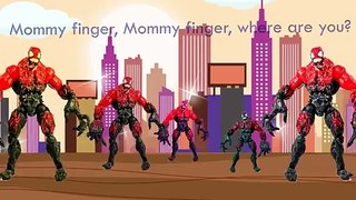 17 Hulk Transformer Finger Family Batman Carnage Superman Venom Song Daddy Finger Nursery