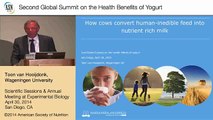 2nd Summit on Health Effects of Yogurt - Yogurt and sustainability - Prof T.Van Hooijdonk